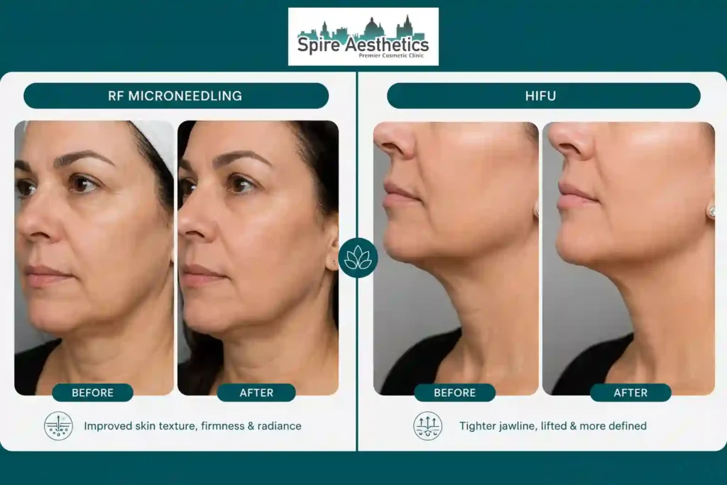 Can RF Microneedling and HIFU Be Combined Wakefield?